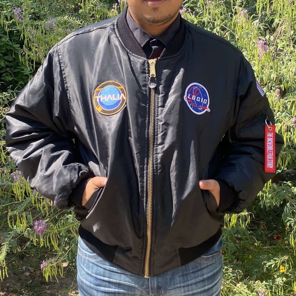 Logic tour bomber jacket